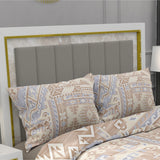 Twilight, TC 300, 100% Pure Cotton Bedsheet with 2 Pillow Covers, 13004