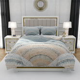 Gamma Elegance, TC 300, 100% Pure Cotton Bedsheet with 2 Pillow Covers, 7001