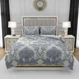 Twilight, TC 300, 100% Pure Cotton Bedsheet with 2 Pillow Covers, 13002