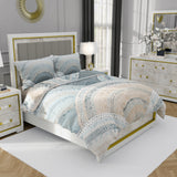 Gamma Elegance, TC 300, 100% Pure Cotton Bedsheet with 2 Pillow Covers, 7001