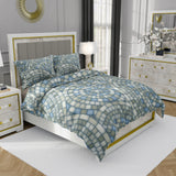 Delta Weave, TC 300, 100% Pure Cotton Bedsheet with 2 Pillow Covers, 9001