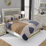 Dream Comfort, TC 300, 100% Pure Cotton Bedsheet with 2 Pillow Covers, 12007