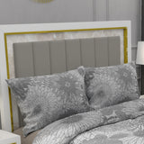 Theta Elite, TC 300, 100% Pure Cotton Bedsheet with 2 Pillow Covers, 8001