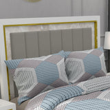 Dream Comfort, TC 300, 100% Pure Cotton Bedsheet with 2 Pillow Covers, 12001