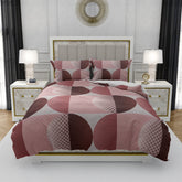 Moon Breeze, 250 TC, 100% Pure Cotton Bedsheet with 2 Pillow Covers, 10010