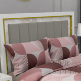 Moon Breeze, 250 TC, 100% Pure Cotton Bedsheet with 2 Pillow Covers, 10010