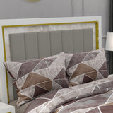 Moon Breeze, TC 250, 100% Pure Cotton Bedsheet with 2 Pillow Covers, 10006