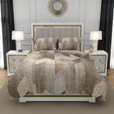 Moon Breeze, TC 250, 100% Pure Cotton Bedsheet with 2 Pillow Covers, 10001