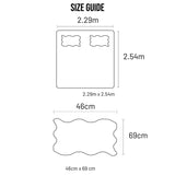 Moon Breeze, TC 250, 100% Pure Cotton Bedsheet with 2 Pillow Covers, 10004