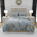 Twilight, TC 300, 100% Pure Cotton Bedsheet with 2 Pillow Covers, 13005