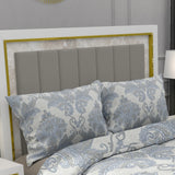 Twilight, TC 300, 100% Pure Cotton Bedsheet with 2 Pillow Covers, 13002