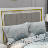 Gamma Elegance, TC 300, 100% Pure Cotton Bedsheet with 2 Pillow Covers, 7001