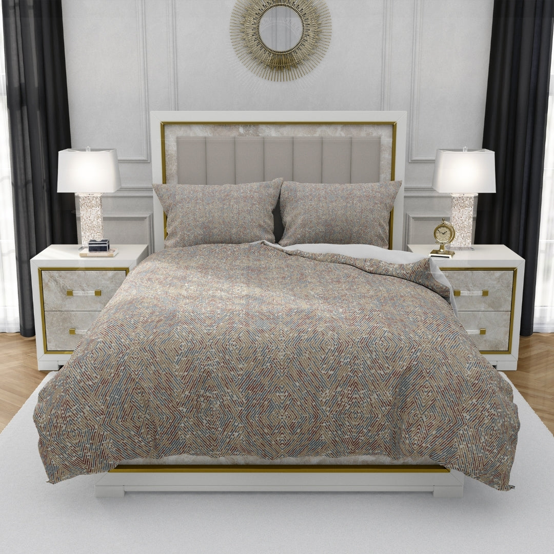 Dream Comfort, TC 300, 100% Pure Cotton Bedsheet with 2 Pillow Covers, 12004