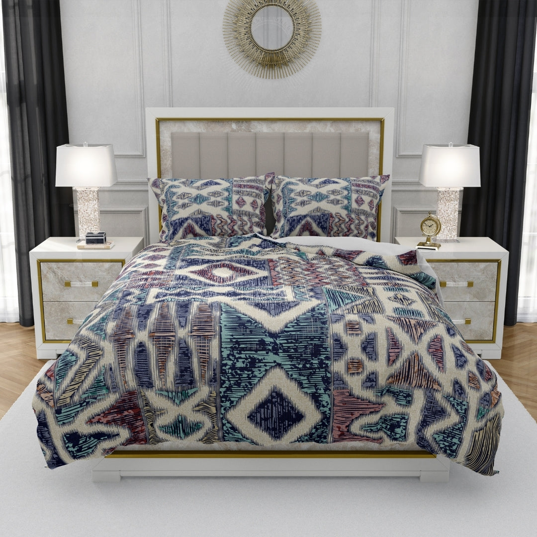 Dream Comfort, TC 300, 100% Pure Cotton Bedsheet with 2 Pillow Covers, 12002