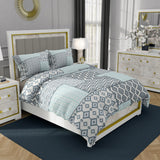 Moon Breeze, TC 250, 100% Pure Cotton Bedsheet with 2 Pillow Covers, 10003